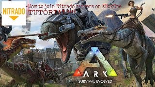 How to get into Nitrado hosted servers Ark XboxOne [upl. by Annaillil]