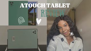 I GOT MY FIRST TABLET  atouch x19 life tablet review review tablet [upl. by Phina]