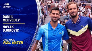 Daniil Medvedev vs Novak Djokovic Full Match  2023 US Open Final [upl. by Zoba]