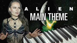 Alien 1979 Main Theme Piano cover  Jerry Goldsmith  Katja Savia [upl. by Jehu]