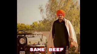 sidhu moose wala song  same beef song by sidhu moose wala  sidhu moose wala  punjabi song [upl. by Niatirb]