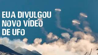 DEPARTAMENTO DE DEFESA DOS EUA DoP DIVULGA VÍDEO DE UFO EM VULCÃO [upl. by Nyladnor]