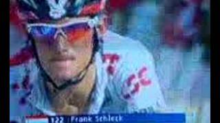 Incredible Fall by Frank Schleck  Tour de Suisse  Caduta [upl. by Balliett]