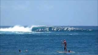 TAHITI 43 Surfing Papara Surfspot Thaiti Polynesia [upl. by Syah]