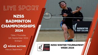 Girls Division One  NZSS Badminton [upl. by Hannazus]