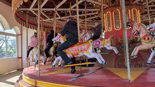 Gallopers Ride At Pleasure Beach Blackpool [upl. by Hallagan]