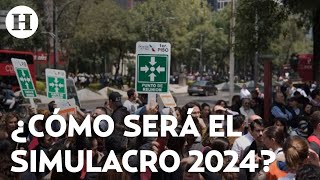 ¿Qué hacer antes durante y después de un sismo PC pide a la población participar en simulacro 2024 [upl. by Conrado]