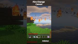 Fire Charge Canon 🔥🔥 Minecraft Shorts minecraft gaming shorts shortvideo short [upl. by Midian861]