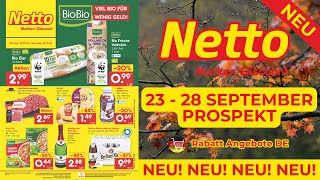 NETTO MARKEN DİSCOUNT Werbung Prospekt  Angebote ab 23092024  Rabatt Angebote DE [upl. by Acinad]