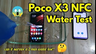 Poco X3 NFC  Water Test [upl. by Sidnee]