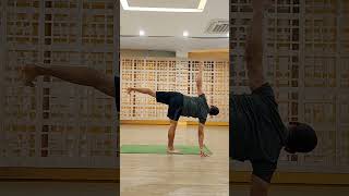 VINYASA FLOW  EKA PADA BAKASANA shorts [upl. by Tan]