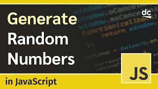 How to Generate Random Numbers in JavaScript  Mathrandom [upl. by Valentin]