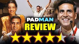 PADMAN Movie Review  Akshay Kumar  Radhika Apte  Sonam Kapoor [upl. by Akimat]