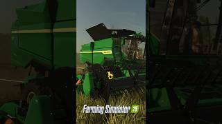 🔥 Farming Simulator 25  LONG RICE Harvest 😍 fs25 farmingsimulator25 farming25 shorts [upl. by Christen988]