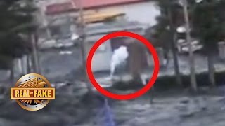 TSUNAMI GHOST CREATURE Caught on Tape  Real Or Fake [upl. by Adniles694]