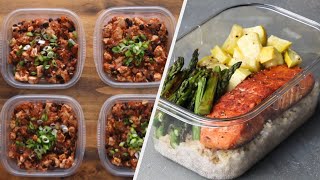 5 Easy amp Healthy Meal Prep Recipes [upl. by Nwahsir]