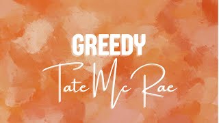 Tate McRae  greedy Lyrics [upl. by Hakan]