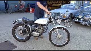 1971 GREEVES TRIALS BIKE PATHFINDER  MATHEWSONS CLASSIC CARS  9th amp 10th SEPTEMBER 2022 [upl. by Inajar]