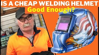 Dekopro Welding Helmet Solar Powered Auto Darkening Hood Review [upl. by Neal]