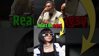 HONEY SINGH FAVOURITE FEMALE RAPPER 😯  HONEY SINGH REACT ON AGSY 🙄  shorts viral crazyajay [upl. by Aleunam]