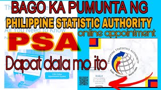 BASIC NA PAG ONLINE APPOINTMENT SA PSA  BIRTH CERTIFICATE 💯 [upl. by Ettennad994]