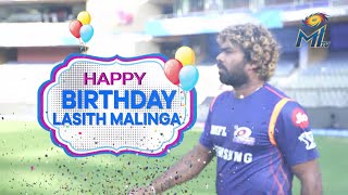 Happy Birthday Lasith Malinga  Mumbai Indians [upl. by Laundes]