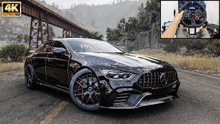 Mercedes  AMG GT 4Door Coupe  Forza Horizon 5  Logitech g29 gameplay [upl. by Jonny]