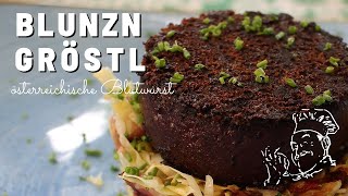 Blunzn Gröstl Blutwurst  Blutwurst Rezept  gerykocht [upl. by Rufford138]