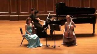 Ravel Piano Trio in A minor III Passacaille by Boston Trio [upl. by Pallaton]