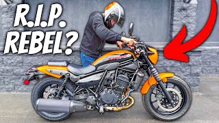 Will This New Kawasaki ELIMINATE The Honda Rebel 500 [upl. by Aillicec]