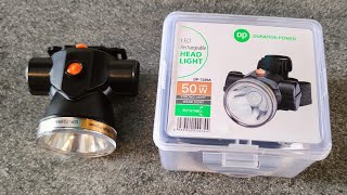 Rechargeable LED Head Lamp Torch Light 100W AchayanS Fishing Tackle Store [upl. by Coster]