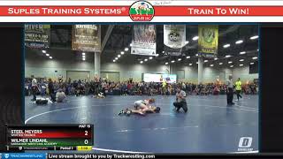 G 56 95 Wilmer Lindahl Sarbacker Wrestling Academy Vs Steel Meyers Whitted Trained [upl. by Cioban]