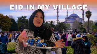 TURKISH VILLAGE EID CULTURE 🇹🇷 MY VILLAGE HOME 🏡 EID MUBARAK ☪️ [upl. by Erme891]