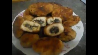 Мясные зразы с грибами 🍄 Очень вкусно Meat zrazy with mushrooms [upl. by Proudman121]