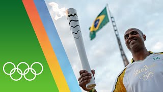 Rio 2016 Olympic Torch Relay  Behind the scenes of the Olympics [upl. by Omura]