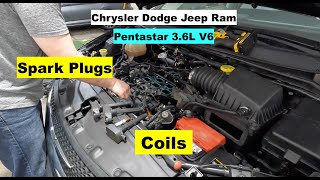 How to Replace Spark PlugsCoils Chrysler 36L Pentastar V6 [upl. by Blum]