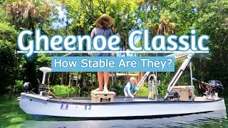 Gheenoe Classic Info on stability and other awesome tips [upl. by Atlee]