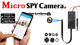 How to Setup Micro spy hidden camera mobile connect [upl. by Bravar]