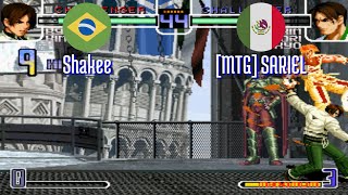 FT5 kf2k2pls Shakee BR vs MTG SARIEL MX King of Fighters 2002 Plus kf2k2 Fightcade Oct 7 [upl. by Lebazi]