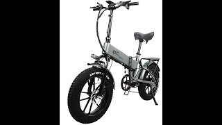 CMACEWHEEL RX20 Electric Folding Bike 2040 inch Tire 750W Motor 4045kmh Max Speed EU9NL [upl. by Hernardo]