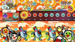 taiko no tatsujin rhythm festival  ghost rule ura oni FC [upl. by Farika]