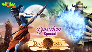 Ramayana  The Epic  Dussehra Special  Action Movies For Kids  Wow Kidz  spot [upl. by Uwkuhceki]