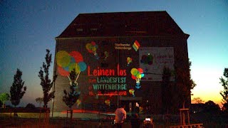 Stadtwerke Wittenberge Hauptsponsor des BrandenburgTages beleuchtet Speicher [upl. by Tongue]