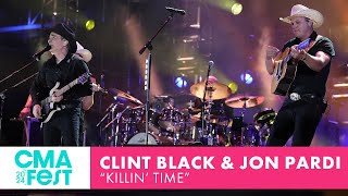 Clint Black and Jon Pardi – “Killin’ Time”  CMA Fest 2024 [upl. by Kung]