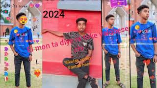 ei mon ta diye toke valobese chi new song 2024 [upl. by Ahsemit]