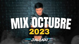 MIX OCTUBRE 2023  DJ Salgado Holanda Chulo Triple M Reggaeton Nuevo Electro 👻☁️ [upl. by Kreg]