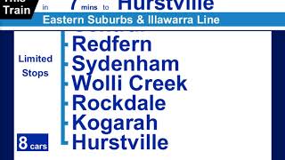 Sydney Trains DVA Bondi Junction  Hurstville Grant Goldman [upl. by Lounge]