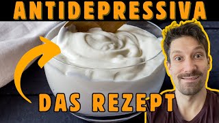 REZEPT Antidepressives Joghurt  Einfach herzustellen  Lactob Helveticus amp Bifidob Longum [upl. by Janerich134]