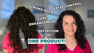 ONE PRODUCT CURLY HAIR ROUTINE  Innersense I Create Curl Memory Review amp Routine [upl. by Anneg810]