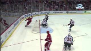 Pavel Datsyuk perfect pass to Bertuzzis goal  NHL 25113 [upl. by Gnov]